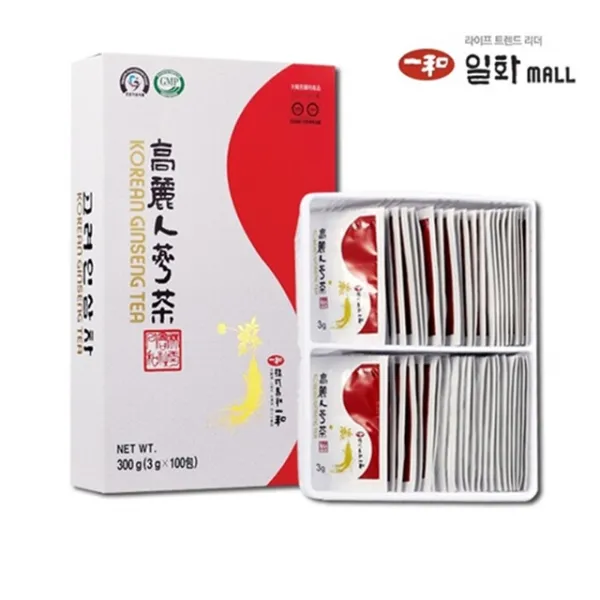 일화 고려 인삼차 100포 인삼농축액 과립 국내산 진세노사이드 건강기능식품 3g