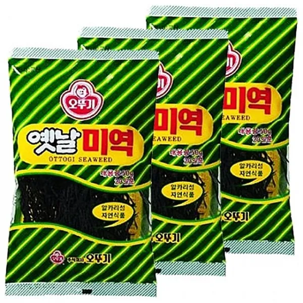 청정깨끗남해바다원초옛날오뚜기100ggbgr 455620개x신선미역 단일상품