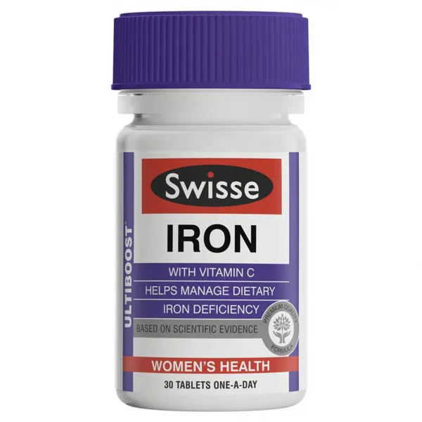 Swisse Ultiboost Iron 30 Tablets, 1개