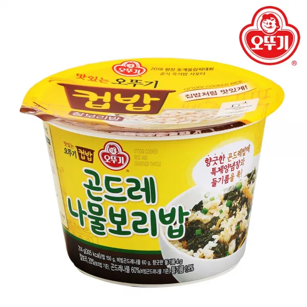 오뚜기 곤드레나물보리밥 컵밥 214g 2개
