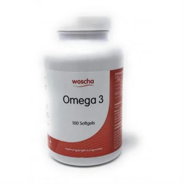 Woscha Omega 3 100 Softgels, 1, 분품선택