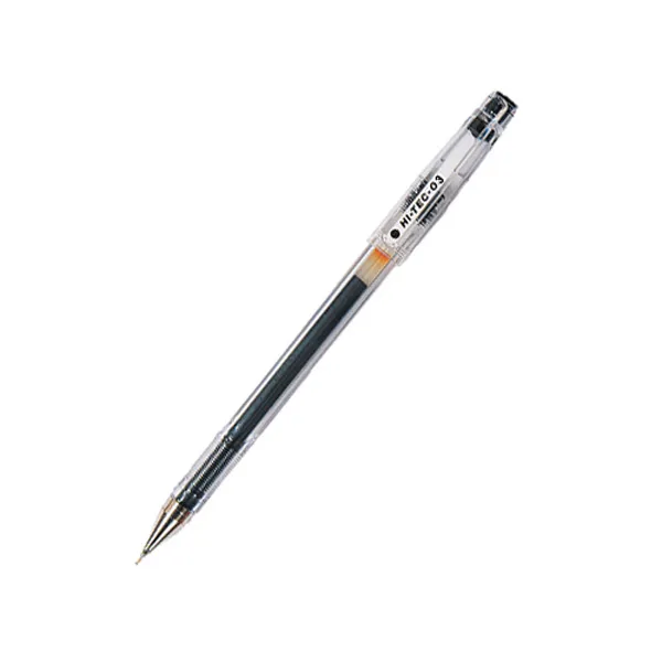 빠이롯트 하이텍C 0.3mm 흑 잉크볼펜 vaR 빠이롯트/하이텍C/03mm/흑/잉크볼펜, 단일 색상