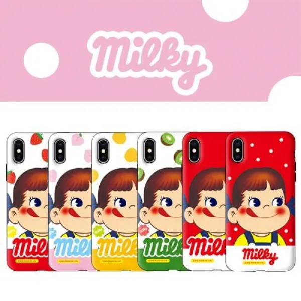 루다컴퍼니 코쿼드 밀키 페코 범퍼 케이스 휴대폰