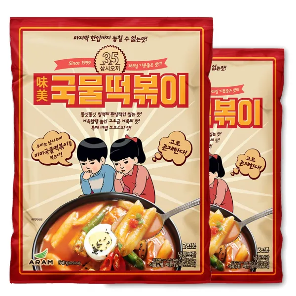 삼시오끼 미미 국물떡볶이, 540g, 1팩