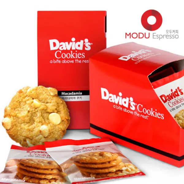 데이비드 쿠키 마카다미아 1box 38g 10개입
