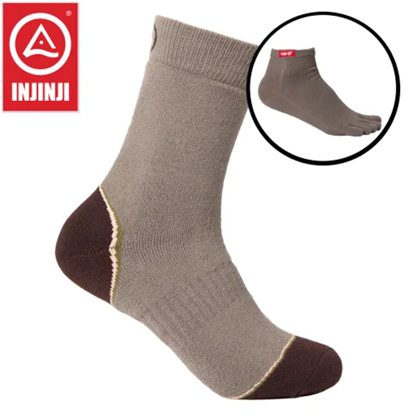 [인진지] injinji 트레일러 퍼포먼스(SAND)+쿨라이너/등산양말/물집/동상예방/산티아고 여행, grey