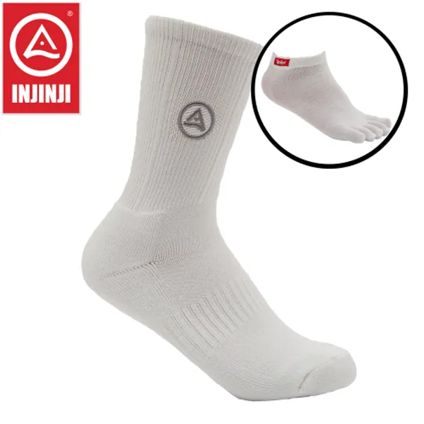 [인진지] injinji 트레일러 퍼포먼스(WHITE)+쿨라이너/등산양말/물집/동상예방/산티아고 여행, black
