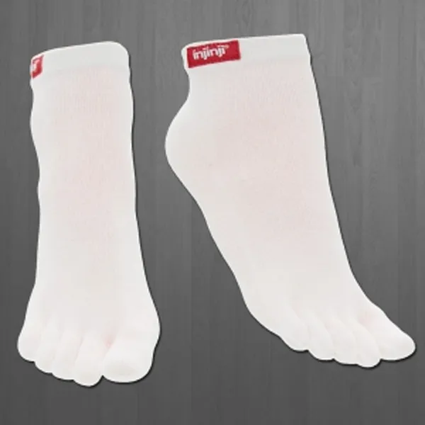[인진지] injinji 이너용 발가락양말-라이너 띠너(WHITE)/등산양말/스포츠양말/물집 동상예방/산티아고 여행, white