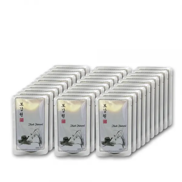 산마을 한방차 한방파우치 보감원 30개, 100ml