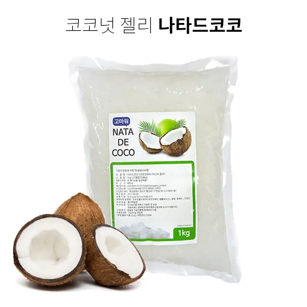 나타드코코 코코넛젤리 1kg, 1개