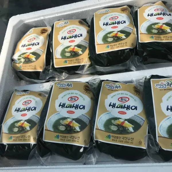 고금약산수산 완도 냉동 매생이 진공 10좨기, 1box
