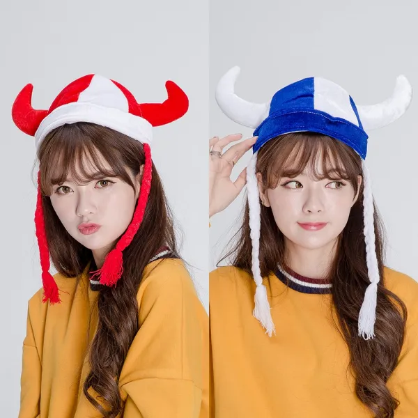 바이킹모자(소)할로윈 파티모자 파티용품 모자, 블루