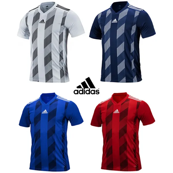 아디다스 스트라이프 19 저지 Ss 반팔 축구 유니폼 티셔츠