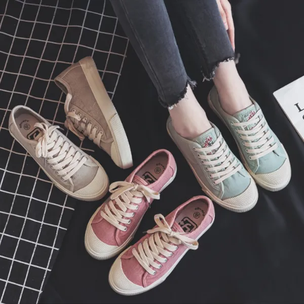 유블리 여성운동화 단화 스니커즈 데일리 사계절 가벼운신발 캠퍼스 슬립온 보밍