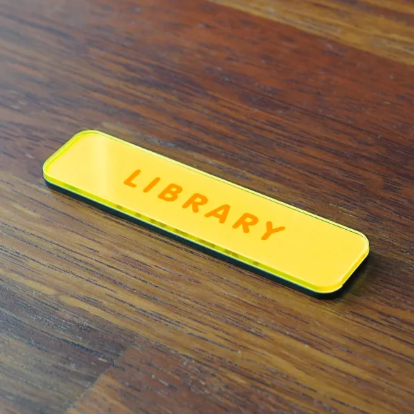 두버디 큐사인 심플 문패_모던 문패/도어사인, 12.파스텔옐로우-둥글둥글한폰트