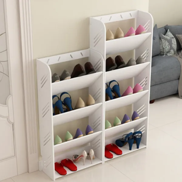 더준 신발정리대 좁은현관신발장 신발장 4단60