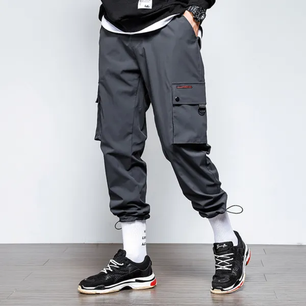  제로의옷장 남성 밴딩 세미 카고팬츠md0115h14