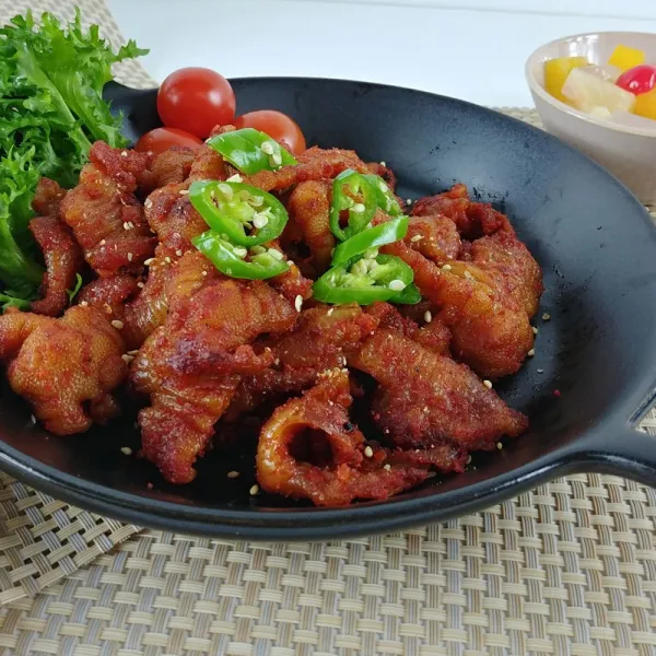 대운에프엔비 서비직화한입 무뼈닭발(250g) 불닭발 간편안주 야식, 250g, 1개