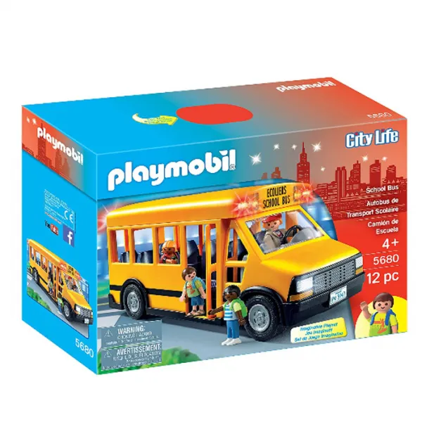 플레이모빌 스쿨 버스 플레이셋 PLAYMOBIL, 단일상품