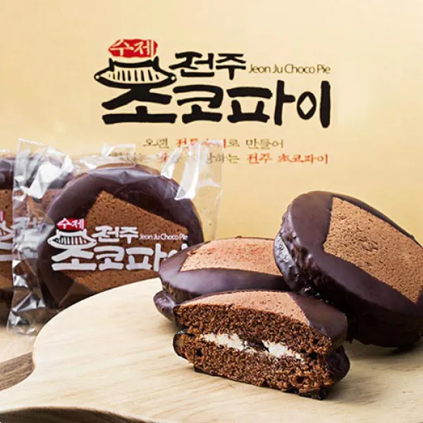 전주제과 수제 전주 초코파이, 70g, 10개입