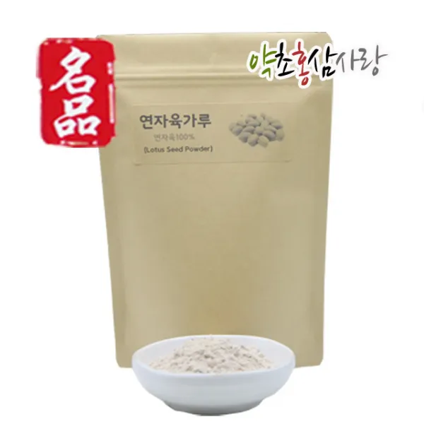 약초홍삼사랑 명품 100% 연자육가루,연자육분말 300g, 300g, 2개