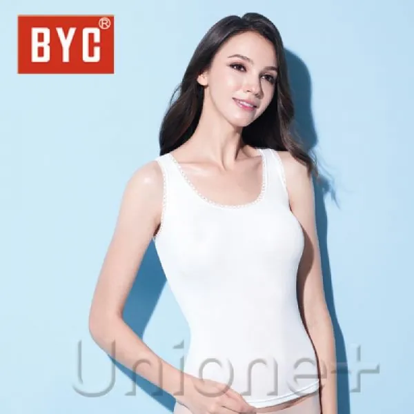  Aan_5622976 사이즈 : 90 Byc 여성 쿨피아 쿨비즈레이스 런닝 T2774 화이트 면런닝 여름런닝 민소매라운드런닝 여성민소매런닝 여성런닝