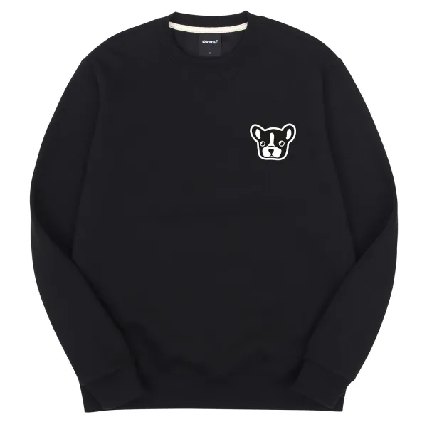 옥스타 불독패치 쭈리&기모 맨투맨