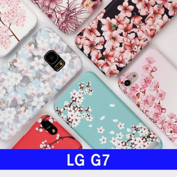 LG G7 벚꽃만발 DD하드 G710 케이스, 002, 1