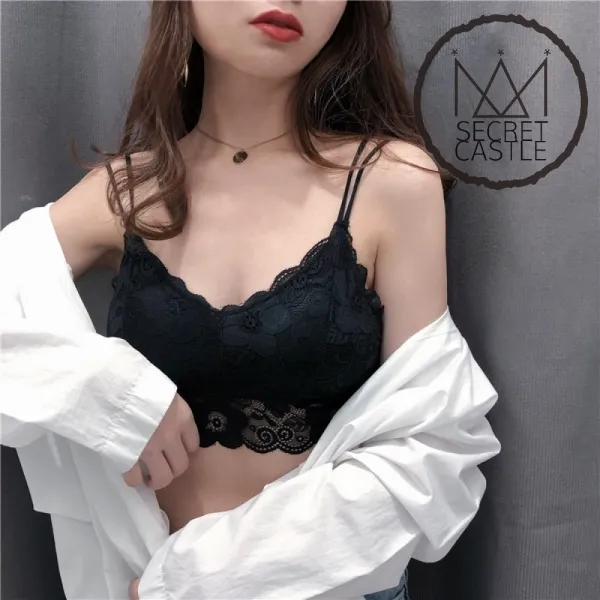 비밀의성 여성 레이어드 레이스 패션 브래지어