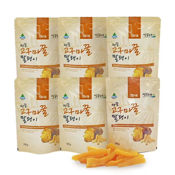 [땅끝식품] 고구마 말랭이 100gX30봉, 30개, 100g