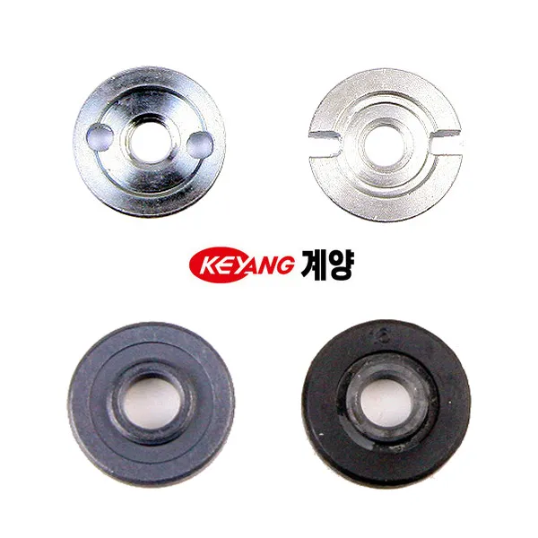 계양 4인치 휠너트 휠와셔 그라인더 D15 D16 휠넛트 휠와샤 휠 만조, 계양 4인치 휠와셔(철)