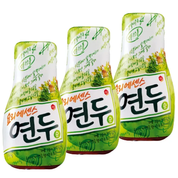 브라더스 샘표 연두 담백한맛 요리에센스 3개 (320g*3개)[조미료 양념 소스], 320g
