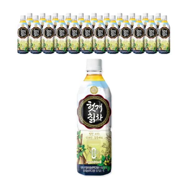 몸에좋은 헛개 칡차, 500ml, 24개