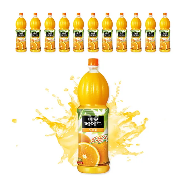 코카콜라음료 [본사직영] 미닛메이드 오렌지 50% 1.5L (12개), 12개