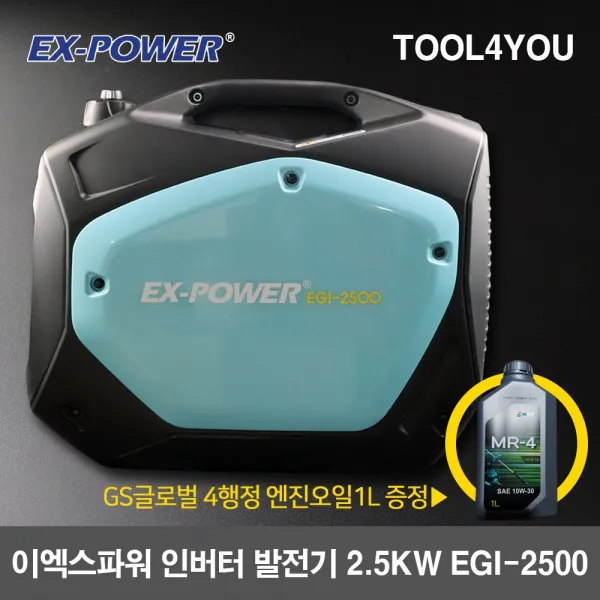이엑스파워 인버터 발전기 2.5KW EGI-2500, 단품