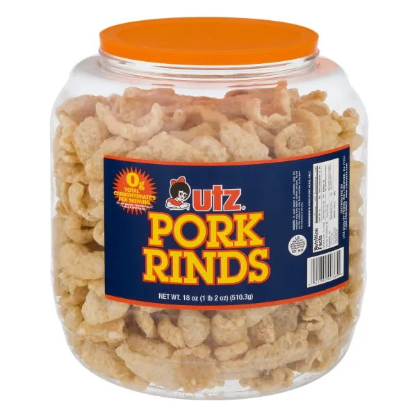 미국 돼지껍데기과자 Pork Rinds, 1개, UTZ 돼지껍데기 과자