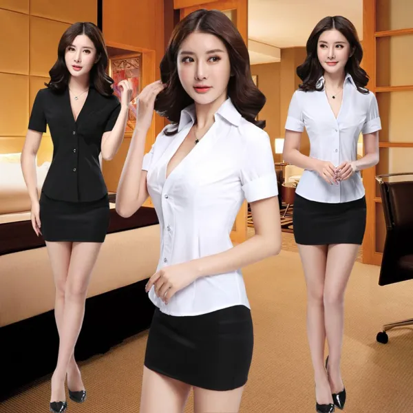 l773 섹시 글래머 직업 실업계 세트 슈트