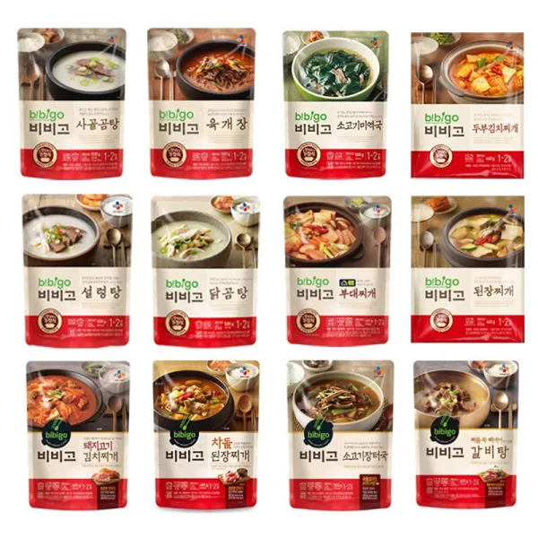 CJ 비비고 즉석국 탕 찌개 골라담기 19종 (사골곰탕500g 외)