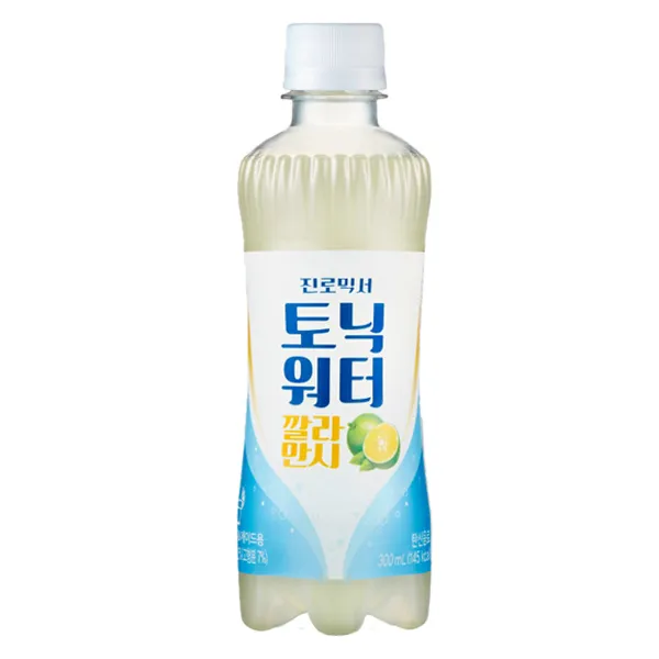진로믹서 토닉워터 깔라만시 300mlx24펫x2박스 48개 300ml