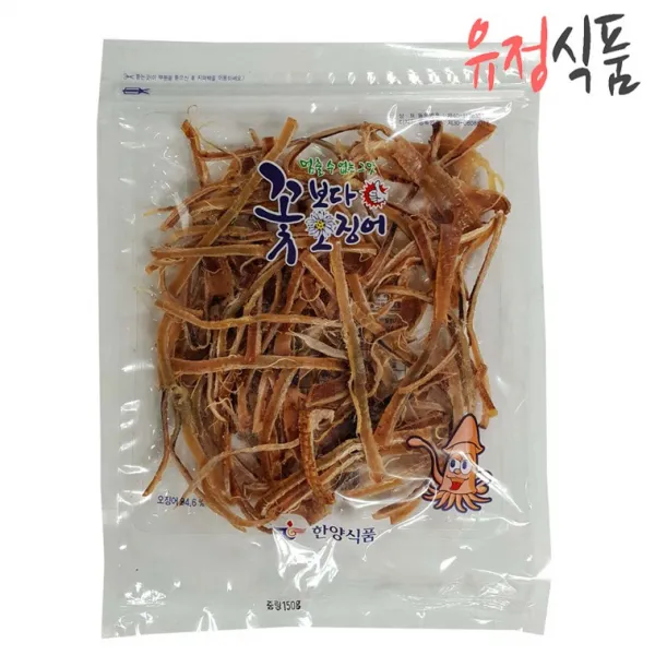 [유정식품] 한양식품 꽃보다오징어 오리지널, 1봉, 150g