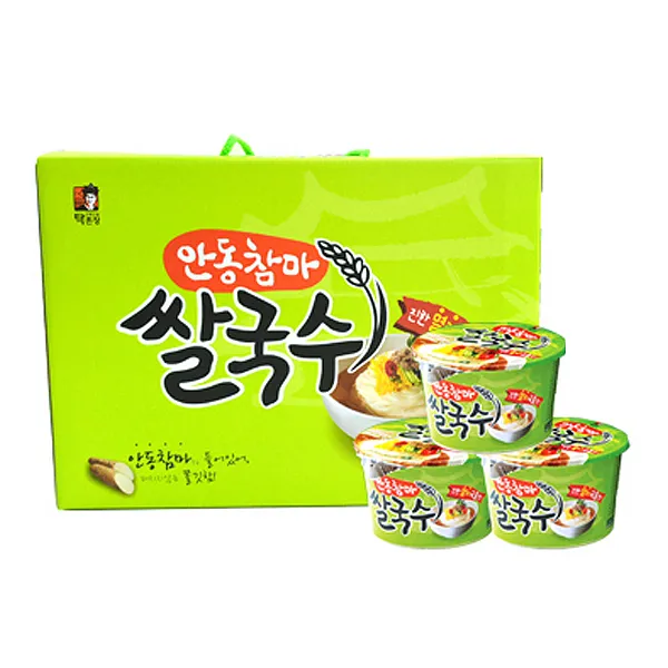 탁촌장 진한 멸치국육수 안동참마 쌀국수, 6개입, 92g