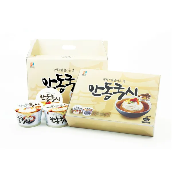 탁촌장 진한 멸치국육수 전통 안동국시 잔치국수, 92g, 12개입