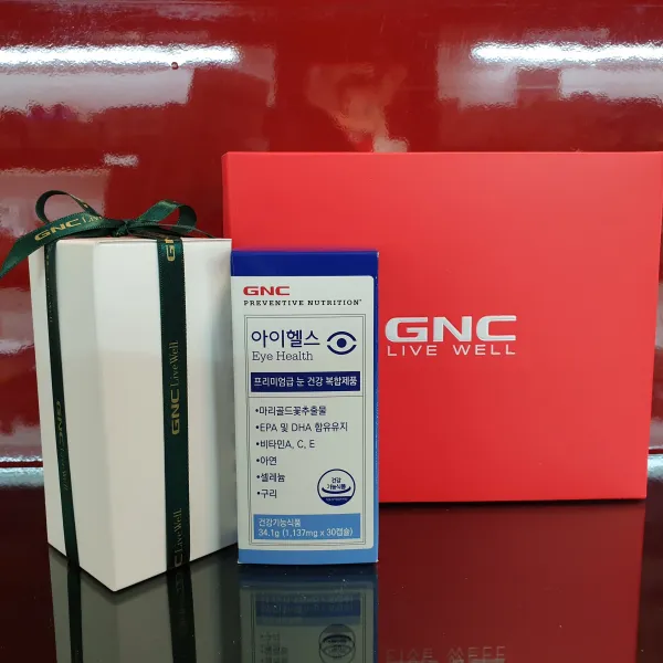 지앤씨(GNC) 황반색소밀도 유지로 눈건강에 도움주는 프리미엄급 눈건강 복합제품 아이헬스, 1개