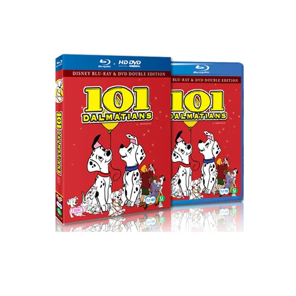 [블루레이] 101마리 달마시안 : 콤보팩 (2disc: BD＋DVD) - HD 고화질 / 4개국어 더빙 ＆ 자막지원, 단일상품