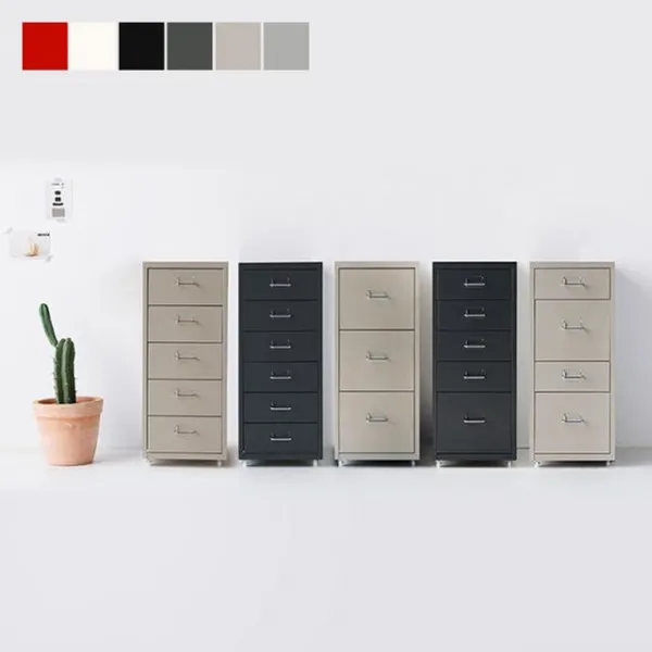 철제 학생서랍 철제서랍 국민서랍 시리즈, 2.2단 라이트그레이