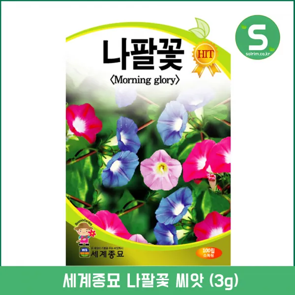 나팔꽃씨앗 3g 나팔꽃 꽃씨앗 재래종 매꽃과 꽃씨