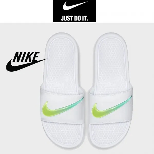 [미국직구정품] 나이키 슬리퍼 베나시 저스트두잇 화이트 Men's Slide Nike Benassi JDI
