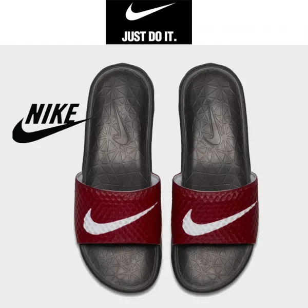 [미국직구정품] 나이키 슬리퍼 베나시 솔라소프트2 레드 Men's Slide Nike Benassi Solarsoft 2