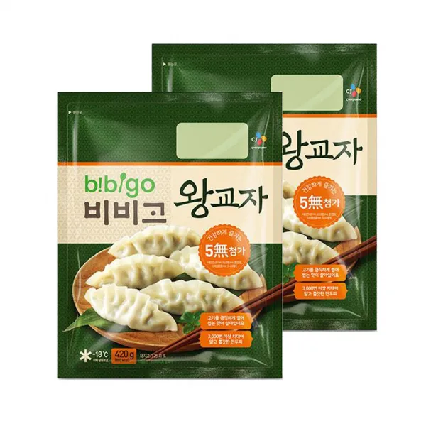 [무료배송](CJ)비비고-만두8종 골라담기, 01_(CJ)비비고-왕교자 420g x 2봉