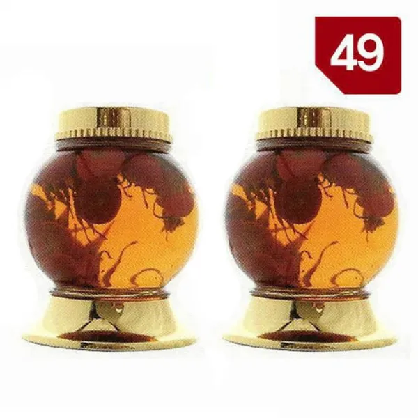 용천자연유리 담금주병 수동 49호 2개, 1.5L, 2개